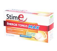 Stime Énergie Tonus Max vitamine C B caféine magnésium zinc Comprimé(S) 30 pc(s)