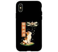 Stimming STIM Stimulation visuelle pour Les Amoureux des Chats Sensibilisation à l'Autisme Coque pour iPhone X/XS