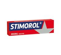 Stimorol chewing gum sans sucre, goût original menthe et reglisse( boîte de 30 paquets)
