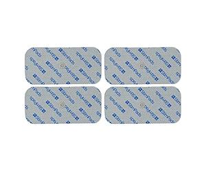 Stimpads TENS electrodes - 4 pièces de 5x10 cm 3,5mm avec snap pour sanitas, beurer, bluetens electrostimulateur - fiable et de haute qualité electrodes - dispositif médical certifié par motron nv