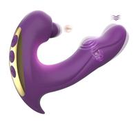 Stîmülạtẹúr de Clîtórîdiẹñ Double Mas-seur aspi-rateur vibromass-EUR Stimul-ateur Lang-UE clito-ridien VI-Brant Femme SUCC-ION vibromas-seurs femi-nin clitori-Dien suc-EUR et vibra-nte Poi-nt g KRU8