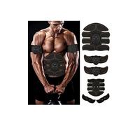 Stimulateur ABS et toner musculaire Smart Fitness EMS Traitement électrique par impulsions Masseur Appareil de musculation de l'abdomen Sports sans