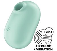 Stimulateur clitoridien à air pulsé Pro To Go 2 violet Satisfyer, Poids 0.246 Kg, Couleur Verte