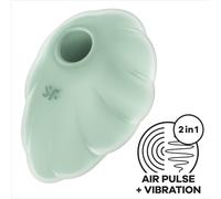 Stimulateur clitoridien Air Pulse vert Satisfyer Cloud Dancer IPX7, Poids 0.282 Kg, Couleur Verte