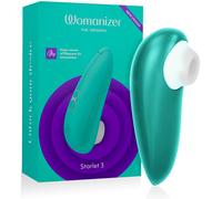 Stimulateur clitoridien Womanizer Starlet 3 - Expérience ultime de plaisir, Couleur Turquoise
