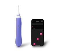 Stimulateur Clitoris & Point-G Connecté Dual-End Hyphy Bleu