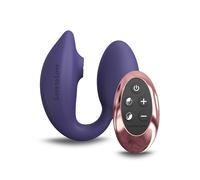 Love to Love Wonderlover - vibromasseur point G avec stimulateur clitoridien (violet)