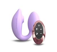 Love to Love Wonderlover - vibromasseur point G avec stimulateur clitoridien (mauve)