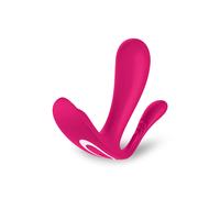 Satisfyer Top Secret+ Vibromasseur Portatif Avec Stimulateur Anal Roos