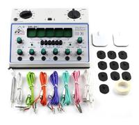 Stimulateur d'acupuncture électro, dispositif EMS à 6 canaux pour le soulagement de la douleur et la relaxation musculaire.Unité TENS portable avec fréquence réglable pour la récupération de bien-être