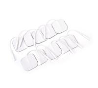Stimulateur De Nerf Avec Prise De 2mm, 10 Pièces De 4x4cm, Électrodes Tens Pour Thérapie Numérique Tens, Machine De Massage, Vente En Gros