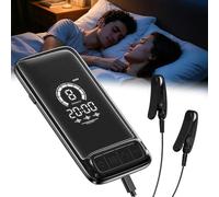 Stimulateur de nerf vague auriculaire, Dispositif d'aide au sommeil avec clip d'oreille, 3 modes et réglage à 9 niveaux, outil de soulagement apaisant, améliore le sommeil profond