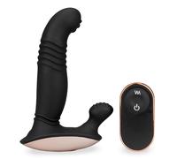 Stimulateur de prostate va-et-vient, vibrant et chauffant Click