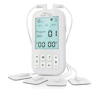 Stimulateur électrique 3-en-1 TENS/EMS Media-Tech | 2 canaux A/B, 10 à 60 minutes, batterie de 180 mAh, 69 g, 60 programmes