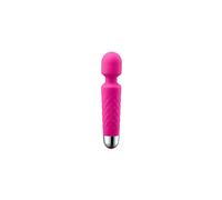 Stimulateur large de clitoris Wand USB - Couleur: Rose foncé