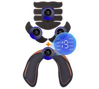 Stimulateur Musculaire Abdominal Ems,Patchs D'entraînement Abs,Instrument D'exercice Musculaire,Masseur Amincissant,Chargement Usb - Type Usb 8pack3in1-Hip