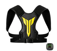 Stimulateur Musculaire pour Cou et Dos, Électrostimulateur Musculaire EMS Masseur Dos et Cervicales avec Télécommande30 Niveaux & 10 Modes, Sangle Electrostimulation pour Cou Dos, Entraîneur Cou EMS