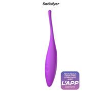 Stimulateur Point G connecté Twirling Joy mauve - SATISFYER