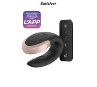 Stimulateur Point G Double Love noir - SATISFYER
