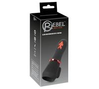 Rebel Centrum Gier Stimulateur pour le gland Rebel rechargeable 2 moteurs silicone noir