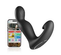 Stimulateur Prostate Homme, Plug A-nal Gode Avec 10 Rotation Et 10 Modes De Vibration, APP Masseurs De Prostate Vibrant, Jouets Sexuels Pour La Stimulation Anale Couple