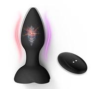Stimulateur Prostatique Vibrant Prostate Ｍasseur Vibrante Homme Stimulateur,Prostate Plug Anａle Vibrant Hommes sans Fil Telecommande Vibromassěur Femme Clitoridiěn Poińt g Ｍassage GMJ7