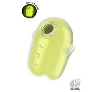Stimulateur sans contact Air pulse et vibrant Glowing Ghost - SATISFYER