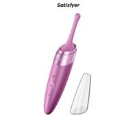 Satisfyer – Vibromasseur Twirling Delight Tip – Clitoris – Violet