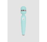 Pillow Talk Cheeky Wand - vibromasseur massant rechargeable (turquoise)