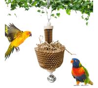 Stimulation amusante : à mâcher pour perroquet sont composés de | Stimulation amusante : nos jouets à mâcher pour perroquet sont composés de papier naturel, créant un plaisir irrésistible qui