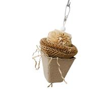 Stimulation amusante : à mâcher pour perroquet sont composés de | Stimulation amusante : nos jouets à mâcher pour perroquet sont composés de papier naturel, créant un plaisir irrésistible qui