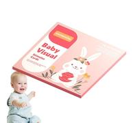 Stimulation visuelle Cartes didactiques pour illustrations de bébé pour développer la perception visuelle sensorielle et cognitive dès les premiers mois de la vie