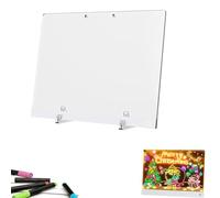 Stimule Imagination Enfant, tablette a dessin lumineuse enfant,tablette lumineuse dessin,Développe Motricité Fine, Idéale Maison/Déplacements(30 * 20 cm)