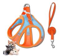 Stimuli Cat Harness Design for Outdoor Cats,Stimuli Cat Explorer Harness,Stimulicat Harness Adjustable Soft Mesh Vest with Reflective Safety Strips,Allowing Cats to Safe and Stress-Free (F)