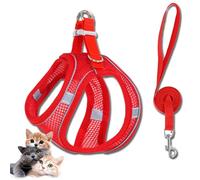 Stimuli Cat Harness Design for Outdoor Cats,Stimuli Cat Explorer Harness,Stimulicat Harness Adjustable Soft Mesh Vest with Reflective Safety Strips,Allowing Cats to Safe and Stress-Free (C,S)