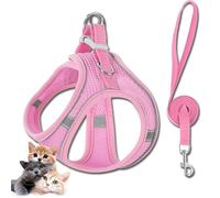 Stimuli Cat Harness Design for Outdoor Cats,Stimuli Cat Explorer Harness,Stimulicat Harness Adjustable Soft Mesh Vest with Reflective Safety Strips,Allowing Cats to Safe and Stress-Free (E,XXXS)