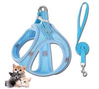 Stimuli Cat Harness Design for Outdoor Cats,Stimuli Cat Explorer Harness,Stimulicat Harness Adjustable Soft Mesh Vest with Reflective Safety Strips,Allowing Cats to Safe and Stress-Free (A,S)