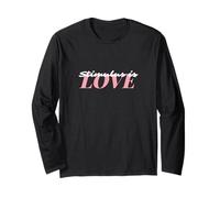 Stimulus is Love Autism Awareness Government Stimulus Money Manche Longue
