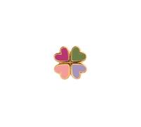STINE A Jewelry Love Heart Clover Boucle d'oreille Unique Argent 1400-02-S - Femme - Argent 925