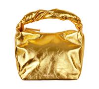 Stine Goya - Sac Hobo Mini Doré avec Poignée Torsadée - Femme - Sacs - Jaune - Taille: ONE Size