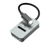 Stineng Adaptateur M.2 NVME vers USB 3.1 Type-C pour SSD PCIE NVME, sans outil, prend en charge 2230/42/60/80/22110
