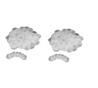 Stineng Capiz Lot de 240 coquillages naturels ronds de 5,1 cm pour travaux manuels avec disques de coquillage à 2 trous