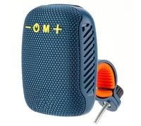 Stineng Haut-Parleur de Vélo Rechargeable USB Type-C Étanche Portable pour Extérieur Compatible Bluetooth pour Scooter Moto Bleu