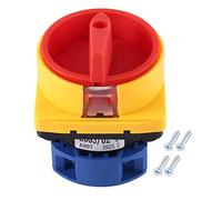 Stineng Interrupteur D'Isolement 25A Commutateur Inverseur Accessoire Composant 2 Positions Sélecteur de Came Universel Commutateurs de Verrouillage 550V 25A