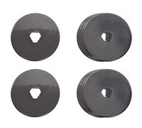 Stineng Lot de 10 lames de cutter rotatif de 45 mm pour couture, matelassage avec boîte (cutter non inclus)