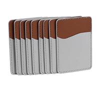 Stineng Lot de 10 porte-cartes vierges en cuir synthétique pour téléphone portable - Pour le côté de la e téléphone sur Android DIY Blanks