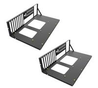 Stineng Lot de 2 supports de carte principale ETH pour l'exploitation minière - Support épais pour Bitcoin - Boîtier ITX