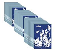 Stineng Lot de 50 feuilles de papier à dessin solaire cyanotype A4 A5 A6 Sensibilité naturelle pour enfants et adultes