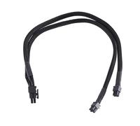 Stineng Mini câble adaptateur vidéo PCI Express Dual Mini 6 broches à 8 broches avec bras pour tour Pro / Power G5 15