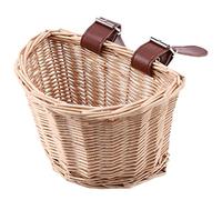 Stineng Panier de vélo vintage en rotin pour enfant - Panier de vélo - XS (couleur)